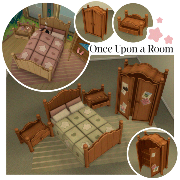 Maxis Match Once Upon a Room by simsfinds - The Sims 4 Custom Content
