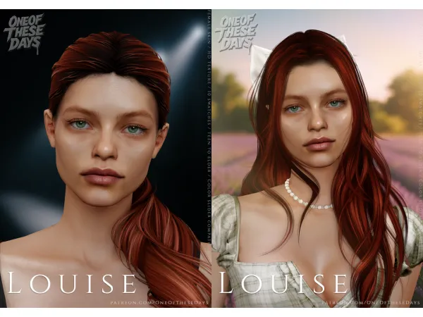 Alpha Louise V3 SKIN lipstick tray files - The Sims 4 Custom Content