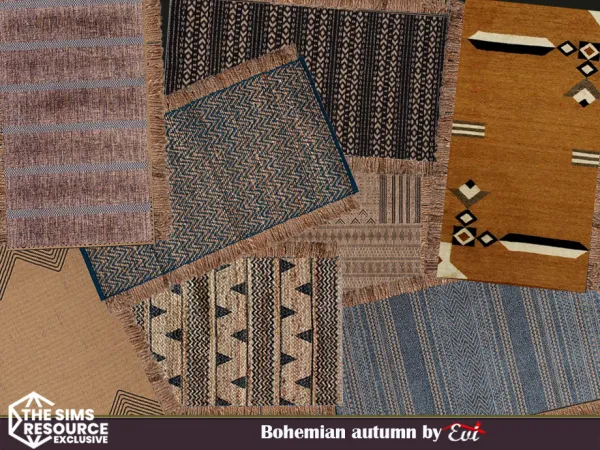 Alpha Bohemian autumn by evi - The Sims 4 Custom Content