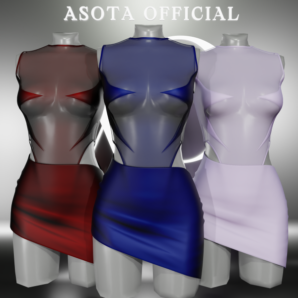 Alpha [ASOTA OFFICIAL] Vamels Outfit by asotaofficial - The Sims 4 Custom Content
