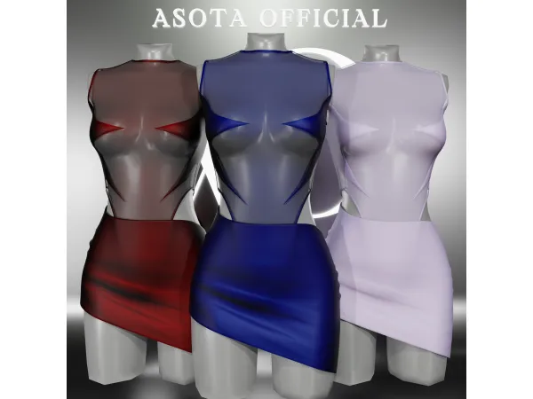 Alpha [ASOTA OFFICIAL] Vamels Outfit - The Sims 4 Custom Content