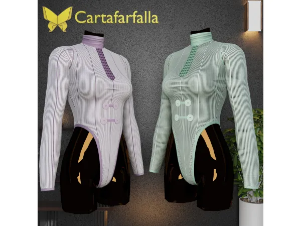 Alpha Cartafarfalla Vittoria - The Sims 4 Custom Content