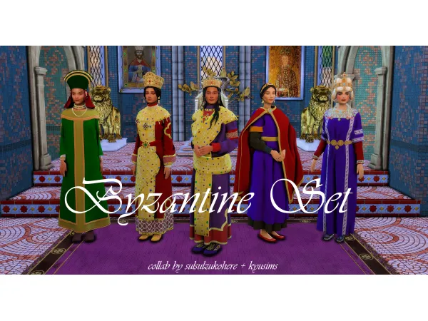 Maxis Match Crusader Kings 3 to Byzantine Collab - The Sims 4 Custom Content