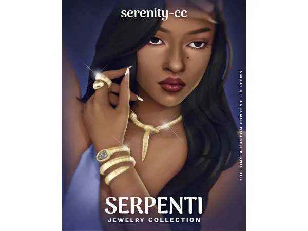 The Serpenti Jewelry Collection (3 items) by Serenity-cc