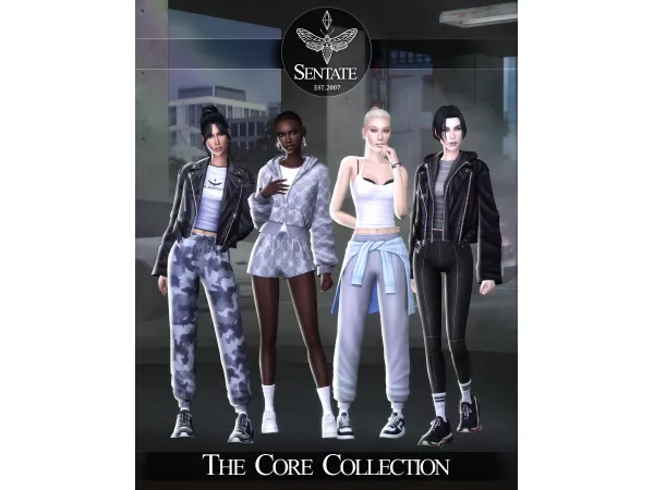 Maxis Match The Core Collection by sentate - The Sims 4 Custom Content