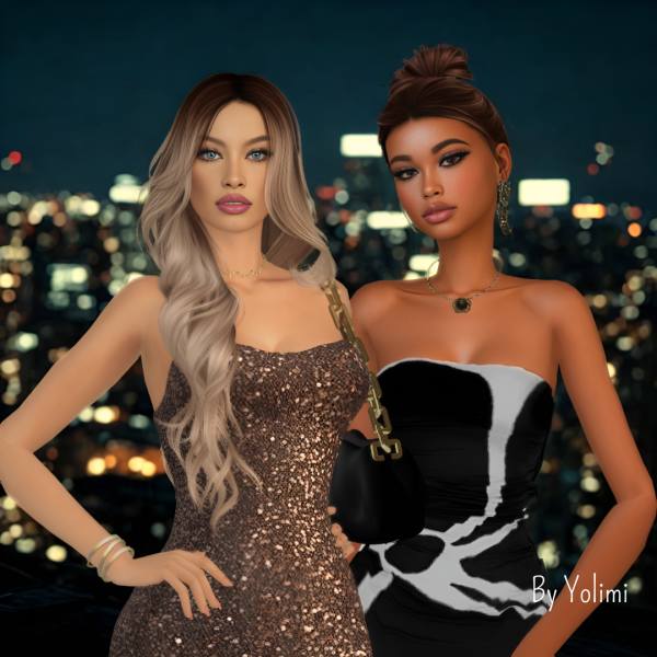 Alpha Party Friends - The Sims 4 custom content