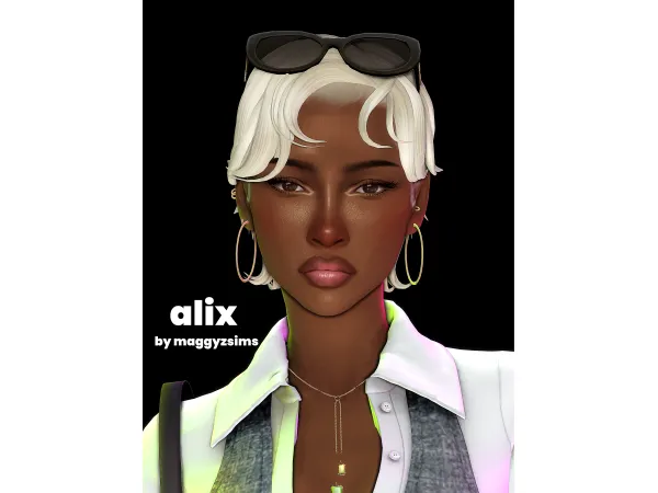 Mix Alix Sim by MaggyzSims - The Sims 4 Custom Content