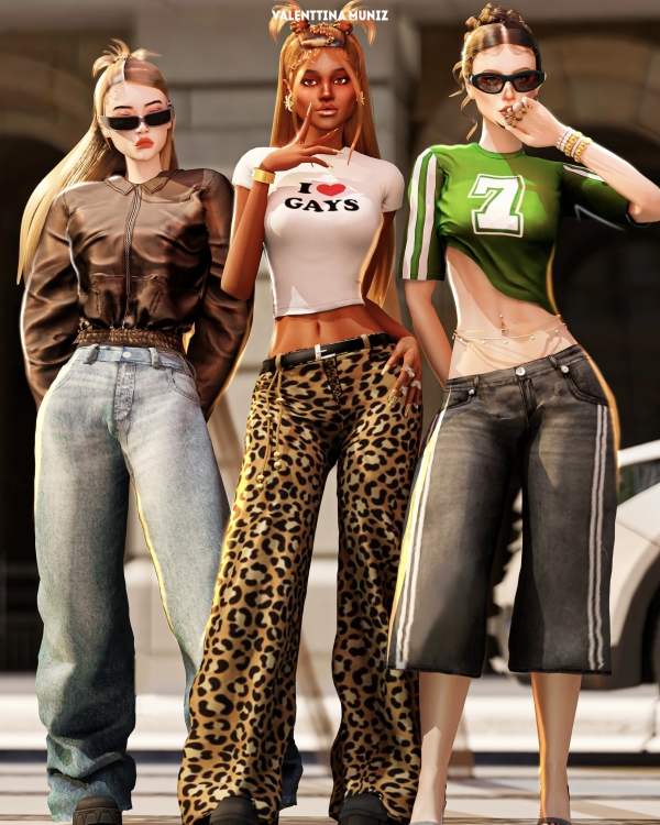Mix Street Ny Collection Valenttina Muniz Custom Content by valentinamuniz - The Sims 4 Custom Content
