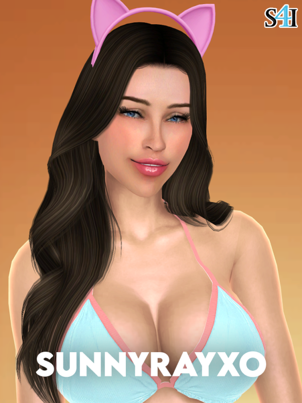 Alpha Sims 4 CAS SunnyRayXo by sims4imagination - The Sims 4 Custom Content