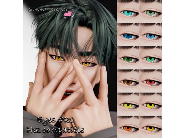 Mix (SC) Eyes 21 - The Sims 4 Custom Content