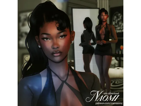 Mix naomi by camssimz - The Sims 4 Custom Content