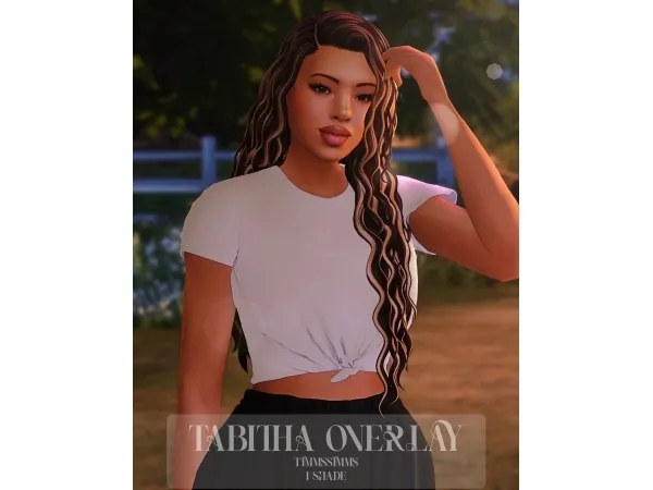 Maxis Match Tabitha Overlay - The Sims 4 Custom Content