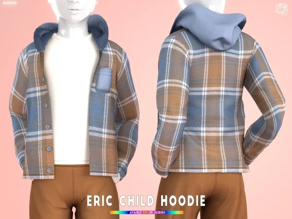 Mix Eric Child Hoodie brsims - The Sims 4 Custom Content