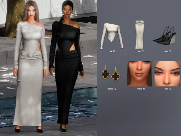 Alpha Cozy Chic Lookbook 2 - The Sims 4 Custom Content