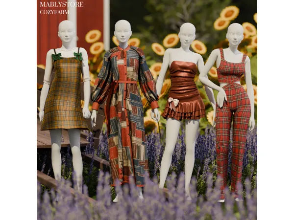 Alpha COZYFARM by Mably - The Sims 4 Custom Content