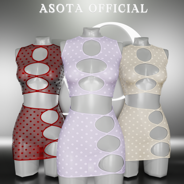 Alpha [ASOTA OFFICIAL] Leika Lingerie by asotaofficial - The Sims 4 Custom Content