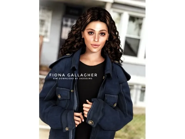 Alpha Fiona Gallagher (Sim Download) - The Sims 4 Custom Content
