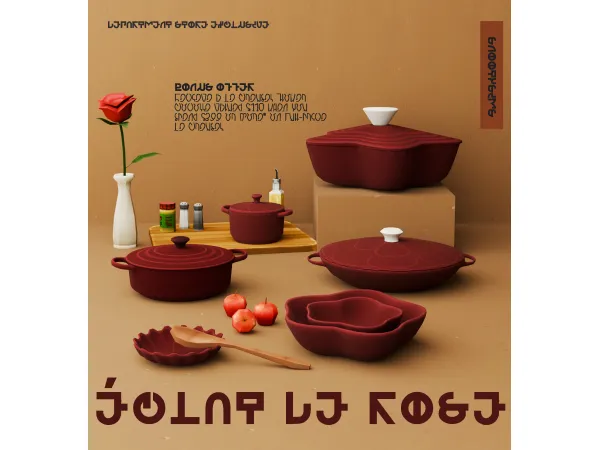 Maxis Match u00c9clat de Rose Set by SnootySims - The Sims 4 Custom Content