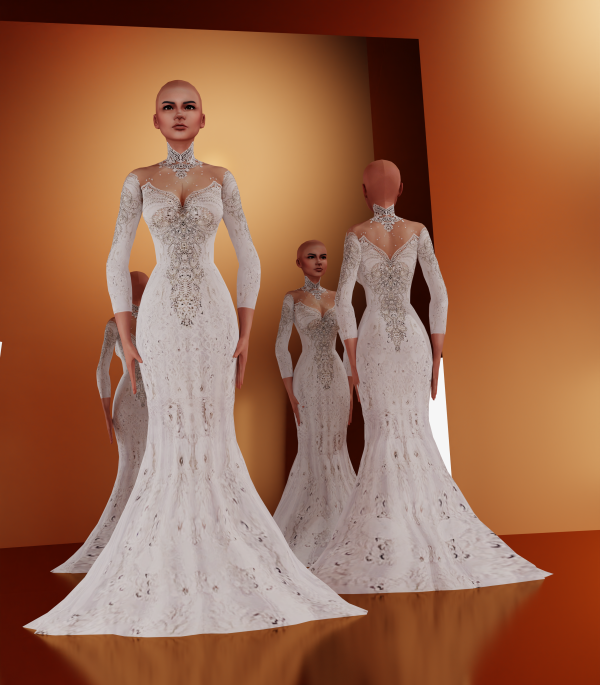 Alpha BRIDAL 16 by simsfinds - The Sims 4 Custom Content