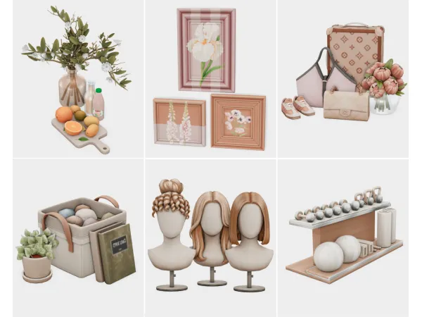 Maxis Match pops of color sims 4 finds by boujeesimss - The Sims 4 Custom Content