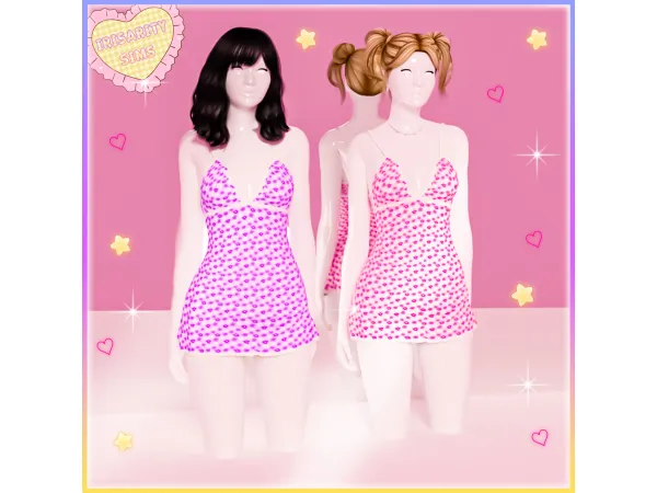 Maxis Match Bambi Dress by Irisarity - The Sims 4 Custom Content