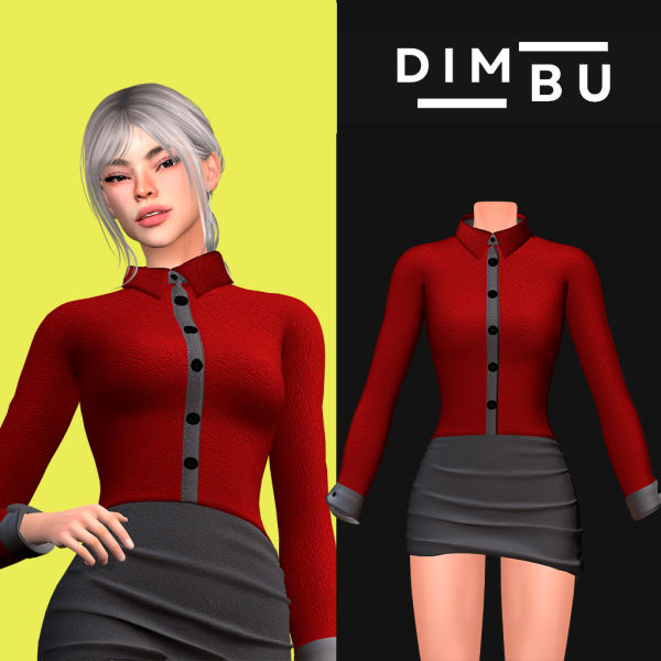 Mix Victoria set DIMBU - The Sims 4 Custom Content