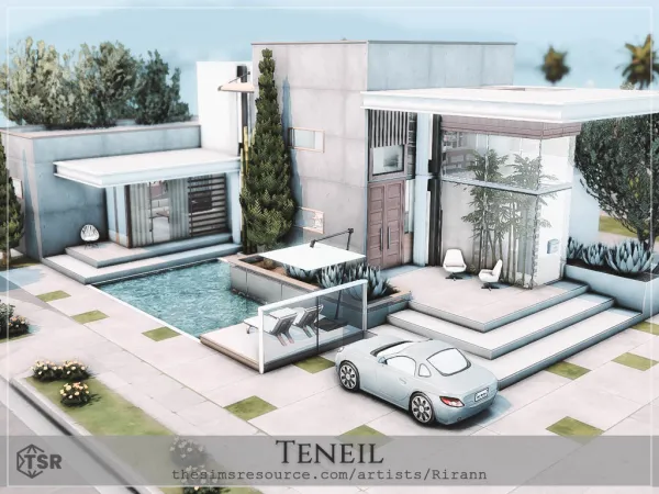 Maxis Match Teneil No - The Sims 4 Custom Content