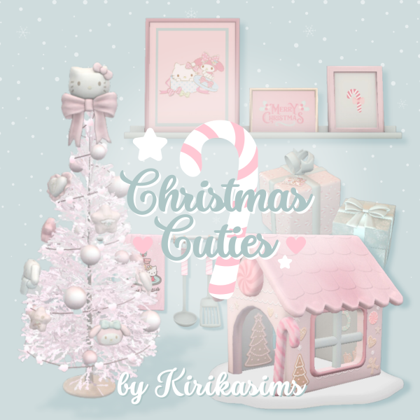 Maxis Match Christmas Cuties Set by simsfinds - The Sims 4 Custom Content