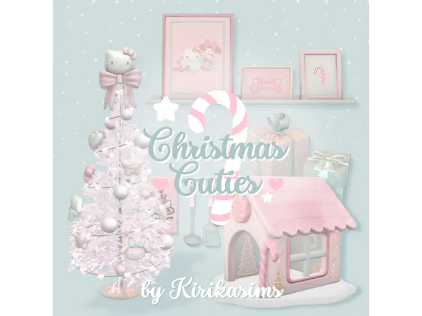 Maxis Match Christmas Cuties Set by kirikasims - The Sims 4 Custom Content