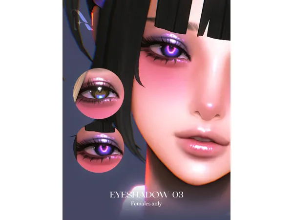 Maxis Match 20251119 makeup set by NthngNthng - The Sims 4 Custom Content