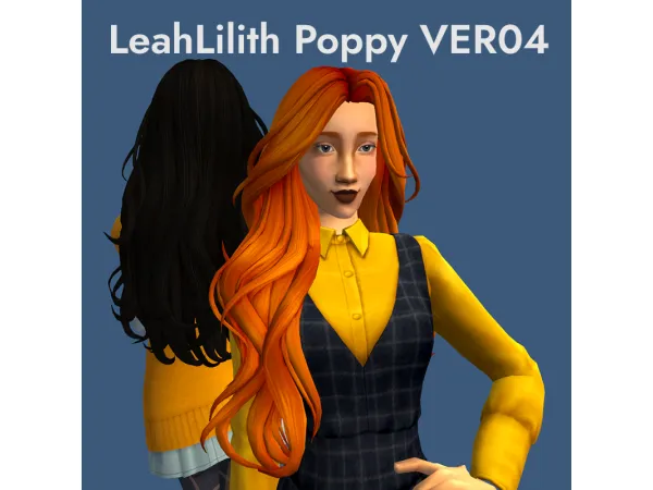 LeahLilith Clay Hair 4t2 Conversions by kazewindkw - The Sims 2 Custom Content
