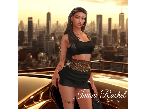 Mix Imani Rochel - The Sims 4 Custom Content