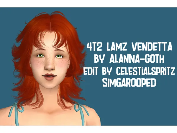 deedee sims Dump Hair - The Sims 2 Custom Content