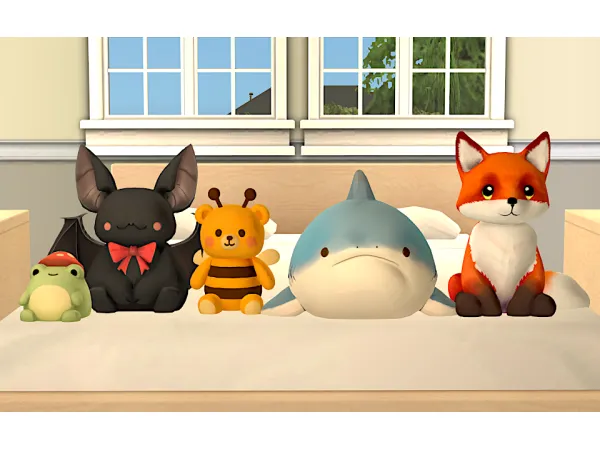 mog jellypawsPlushies - The Sims 2 custom content
