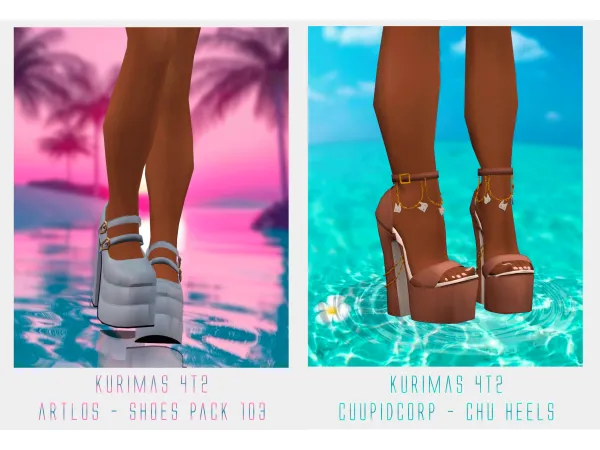 Kurimas 4t2 Artlos Shoes Pack 103 - The Sims 2 custom content