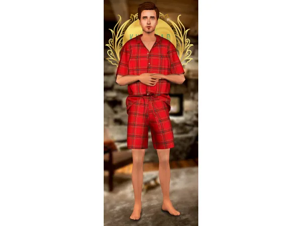 Sims 2 Alpha  CC: Kurimas 4t2 Gorillax3 Lounge Set Full Body