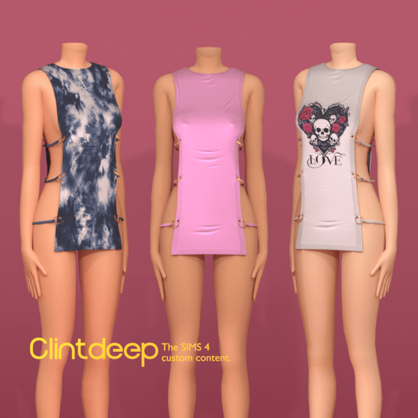 Mix Clintdeep Aurora Outfit by clintdeep - The Sims 4 Custom Content