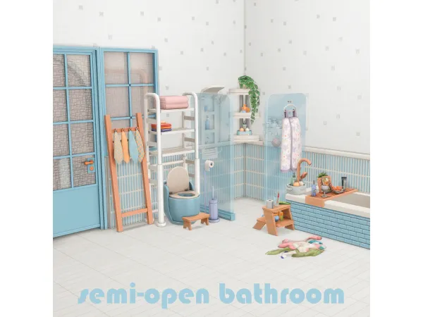 semi-open bathroom _ 31CC by buildo_cc