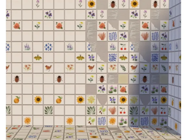 Kirsicca_4t2_Lively_Tiles by plumbunnys - The Sims 2 Custom Content