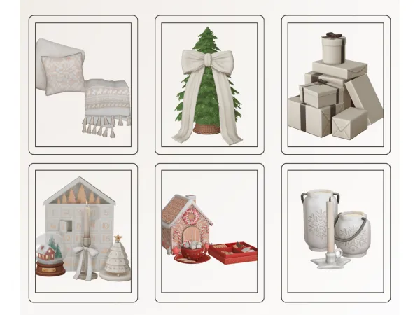 Maxis Match cosy christmas clutter by vixonspixels - The Sims 4 Custom Content