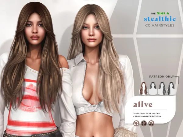 Alpha Stealthic Alive by Stealthic - The Sims 4 Custom Content
