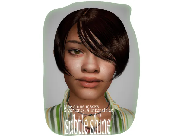 Alpha subtle shine by FilippovnaBey - The Sims 4 Custom Content