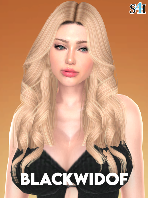 Alpha Sims 4 CAS Blackwidof by sims4imagination - The Sims 4 Custom Content