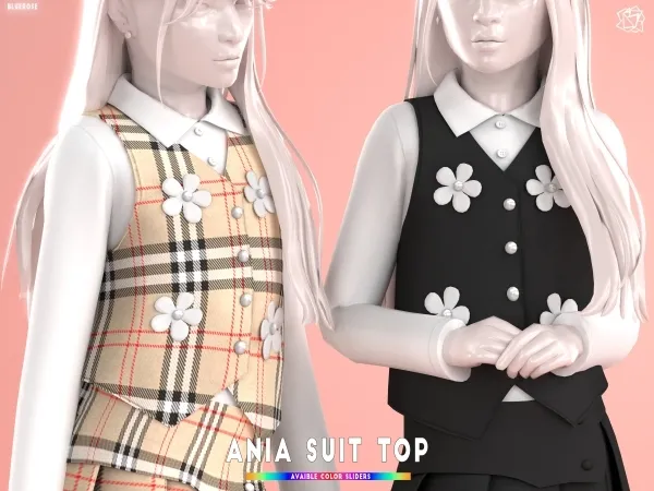Ania Suit Top -Bluerosesims