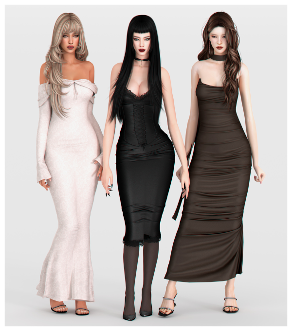 Alpha Chic Essence Set by simsfinds - The Sims 4 Custom Content
