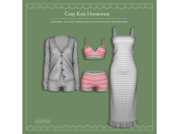 [RIMINGS] Cozy Knit Homewear