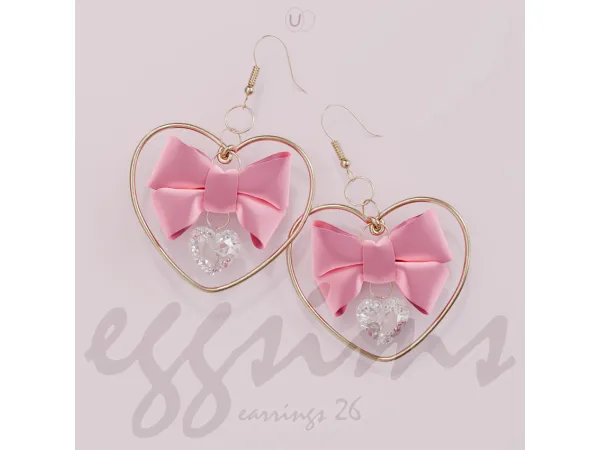 Alpha [EGGSIMS] earrings 26 - The Sims 4 Custom Content