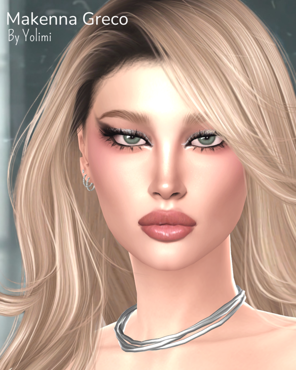 Alpha Makenna Greco Lookbook by yolimi - The Sims 4 Custom Content