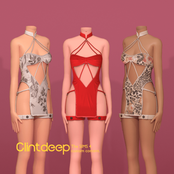 Mix Clintdeep Evelyn Outfit by clintdeep - The Sims 4 Custom Content