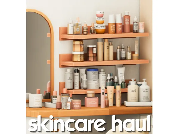 Mix Skincare Haul Set by SnootySims - The Sims 4 Custom Content